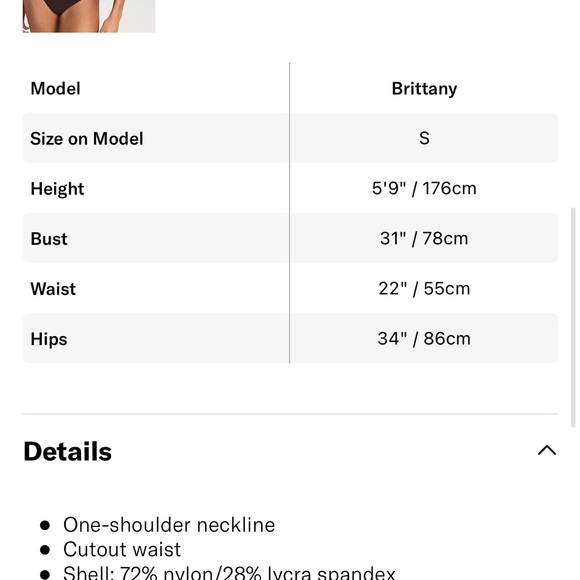 NWT Tory Burch Color block Bathing Suit - Picture 5 of 12